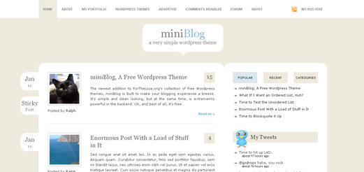 miniblog